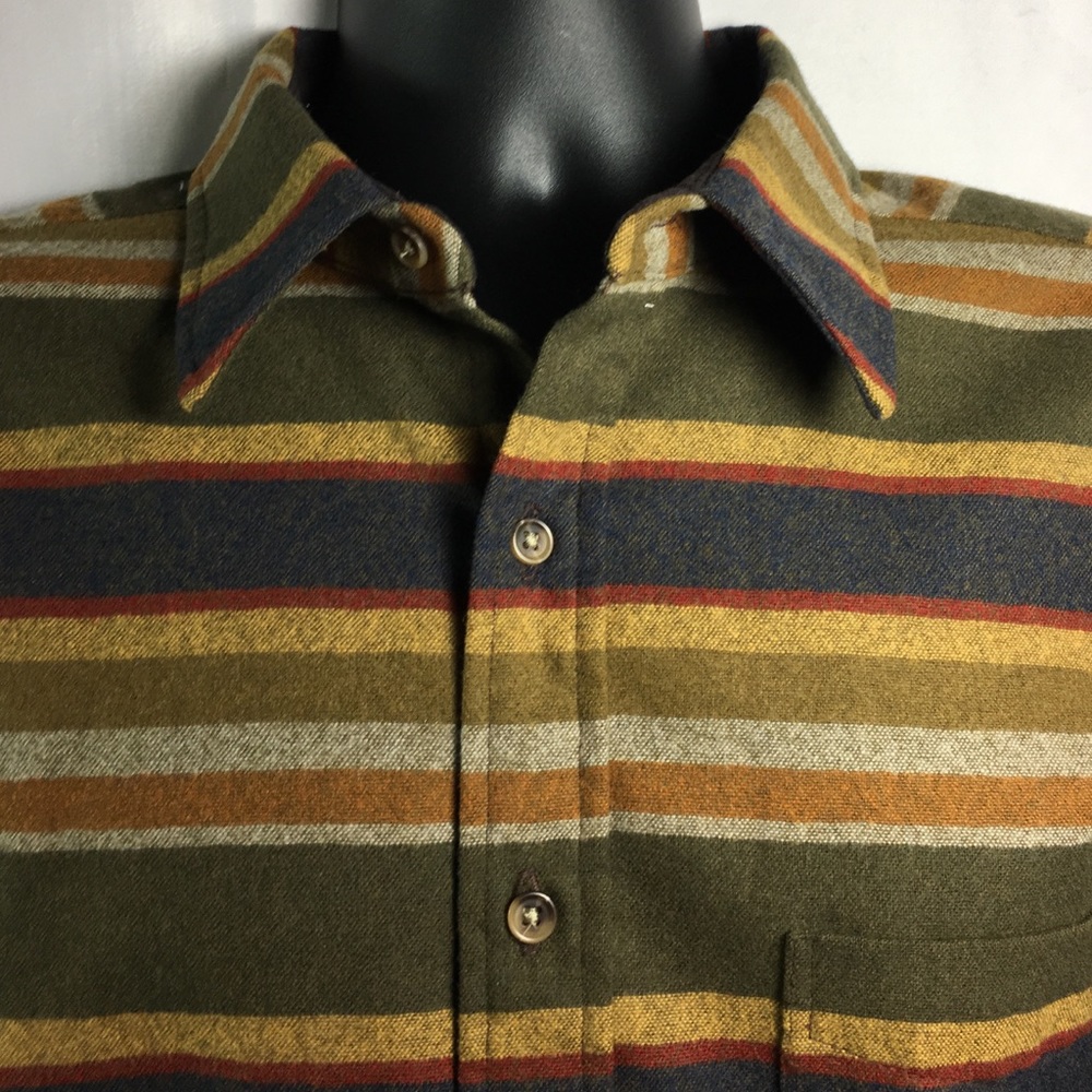 Pendleton Men’s Size L Lodge Shirt 100% Wool